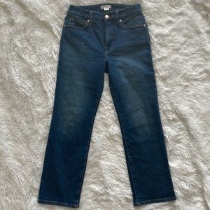 Good American Women's Straight Leg Jeans - Dark Blue